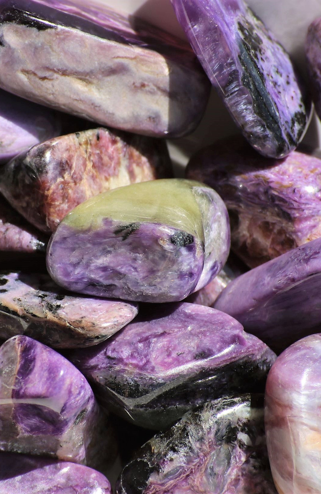 Charoite AA Tumbled Stone